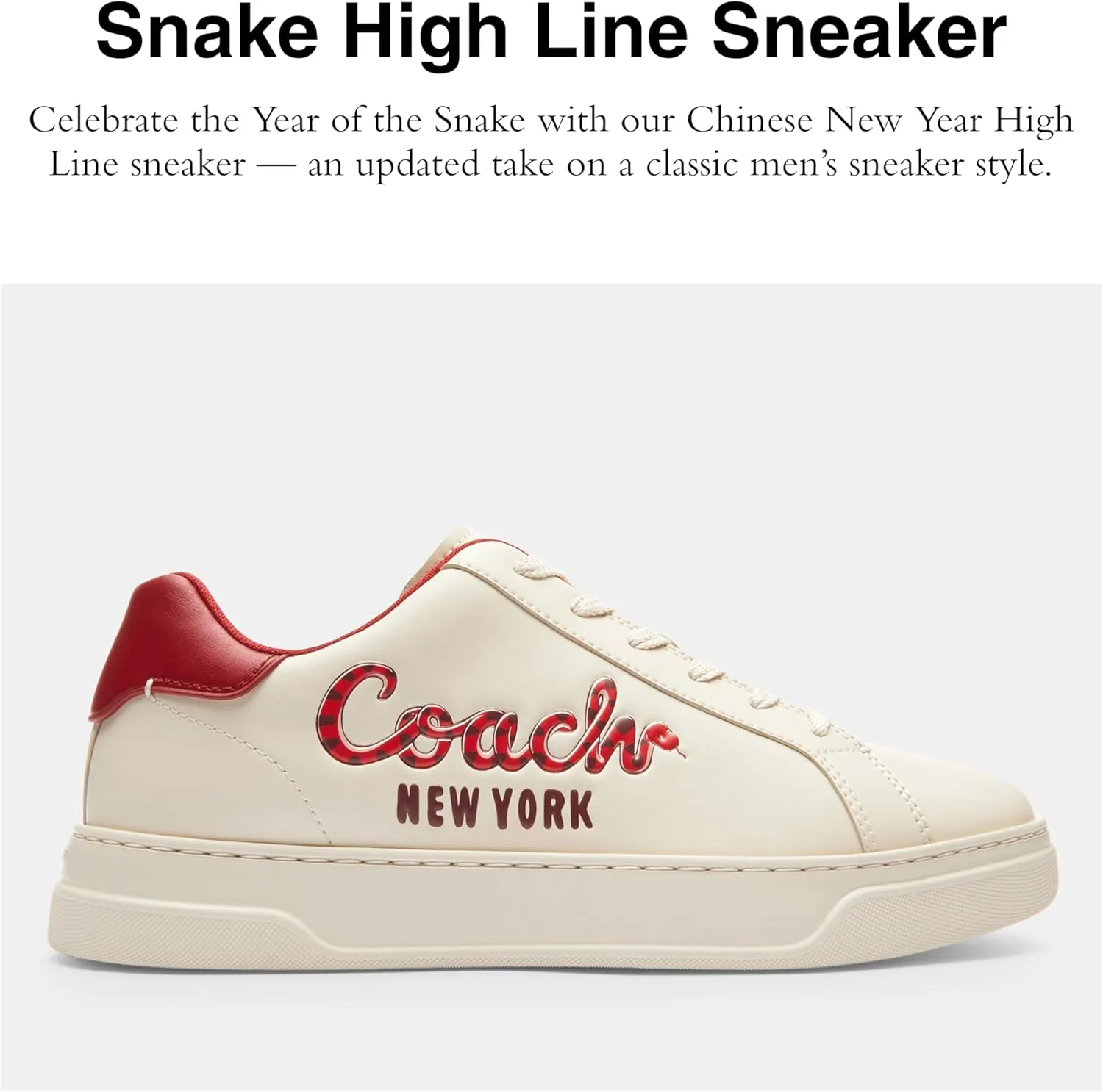Coach Men's High Line Sneaker
