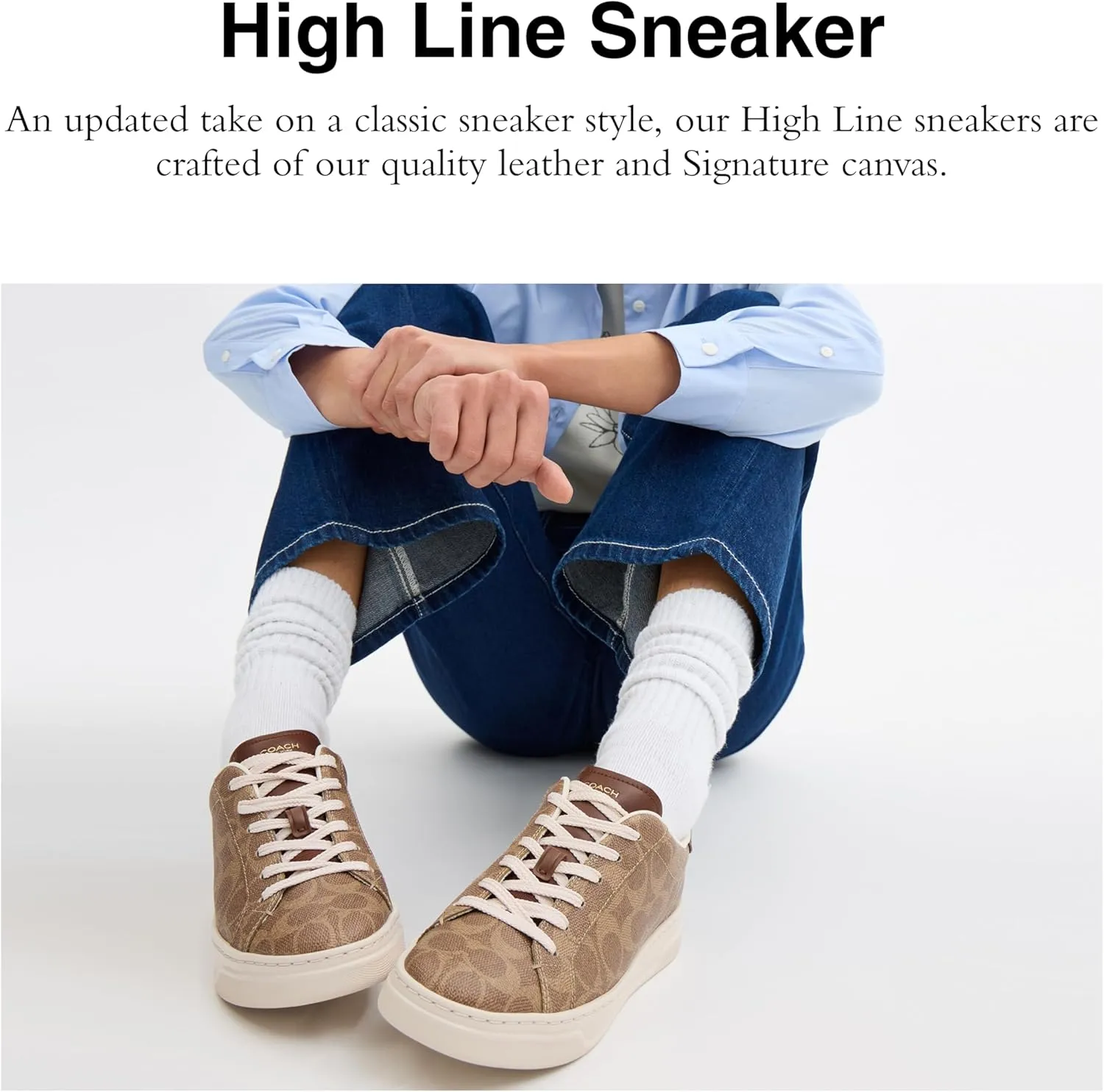 COACH Women's High Line Sneaker
