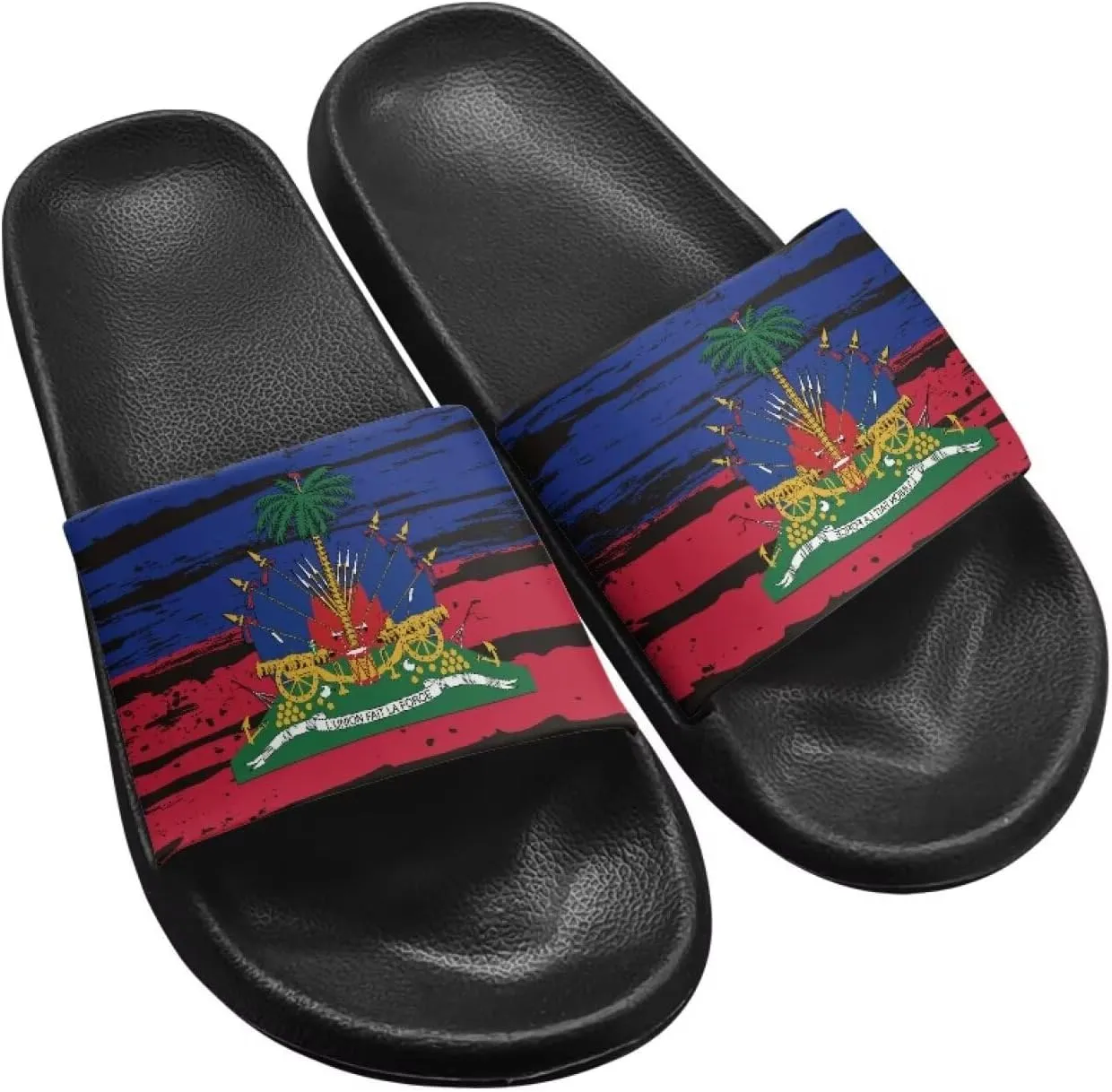 Comfortable Cushion House Slippers for Women, Indoor Outdoor EVA Foam Foot Shower Shoes with Non-Slip Arch Support