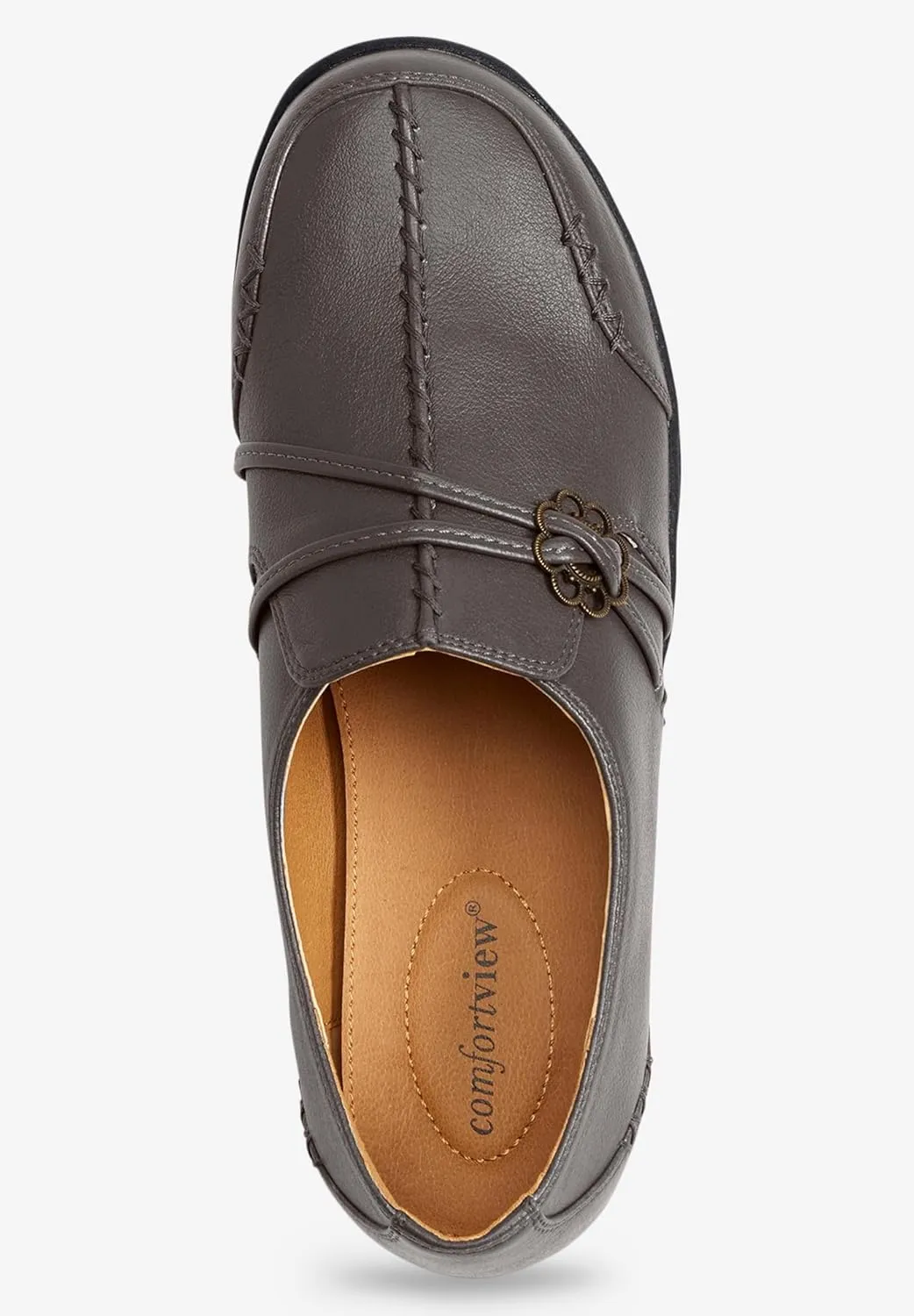 Comfortview Women's The Natalia Slip-On Flat (Wide Widths Available)