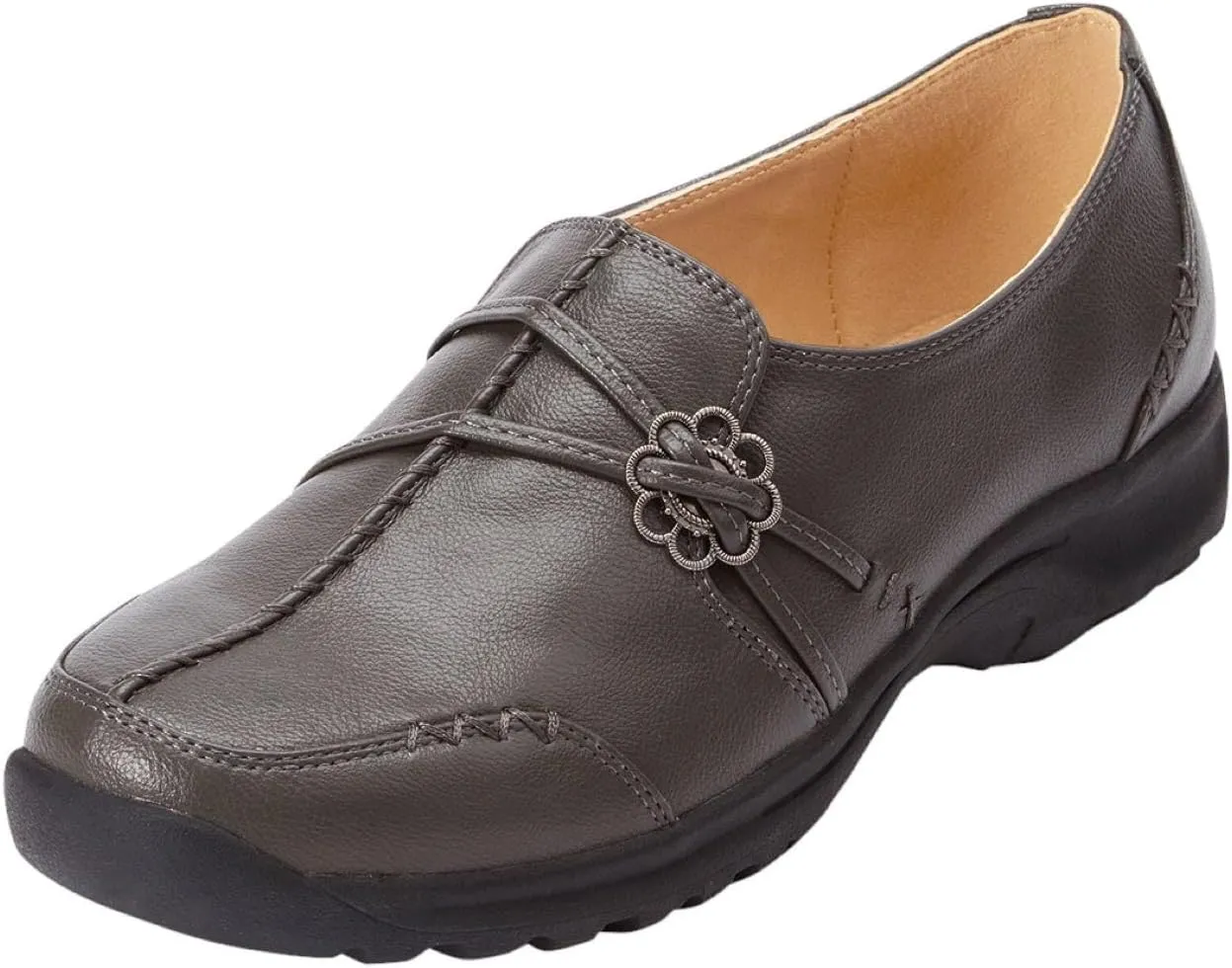 Comfortview Women's The Natalia Slip-On Flat (Wide Widths Available)