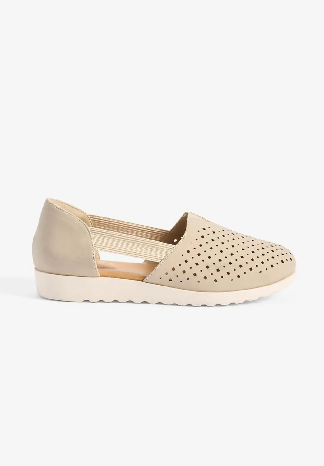 Comfortview Women's The Zoe Slip On Flat (Wide Widths Available)