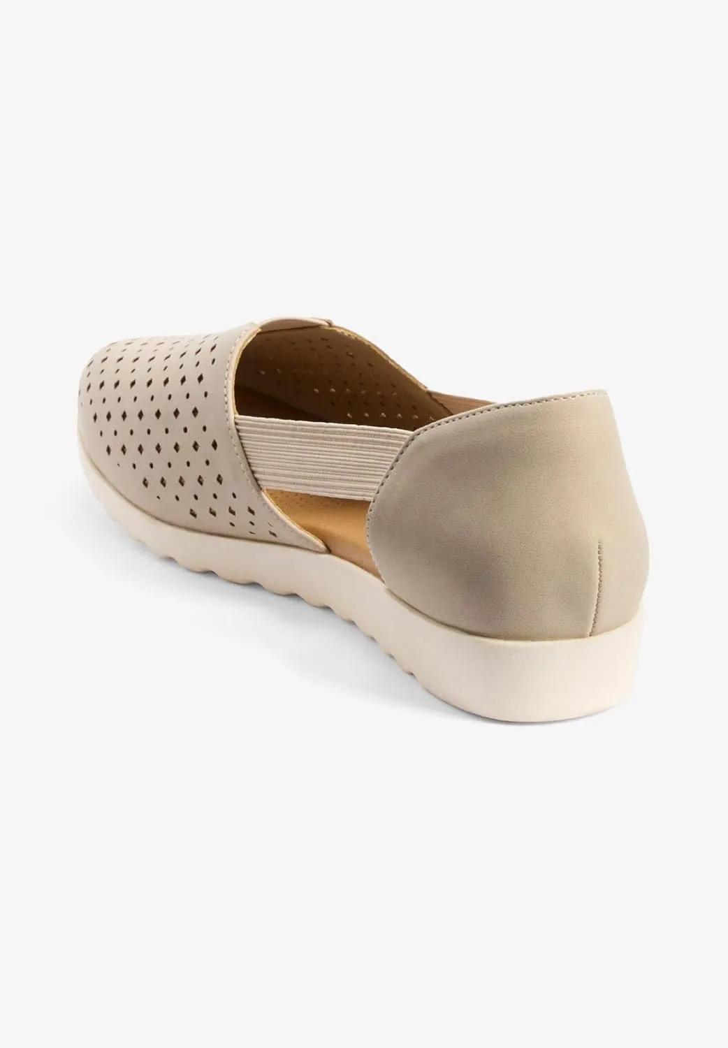 Comfortview Women's The Zoe Slip On Flat (Wide Widths Available)