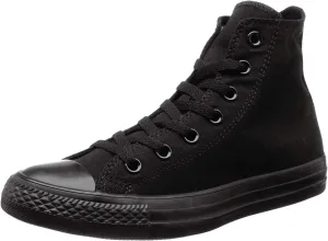 Converse Chuck Taylor All Star High Top Sneaker, Black (Monochrome), Size 11
