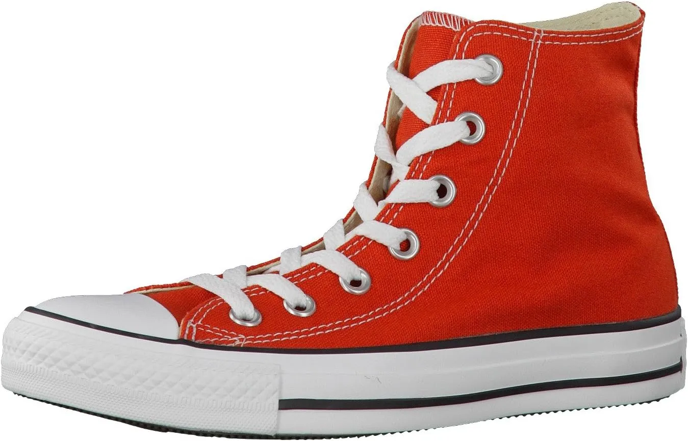 Converse Mens Chuck Taylor High Top Sneaker Red 5 M