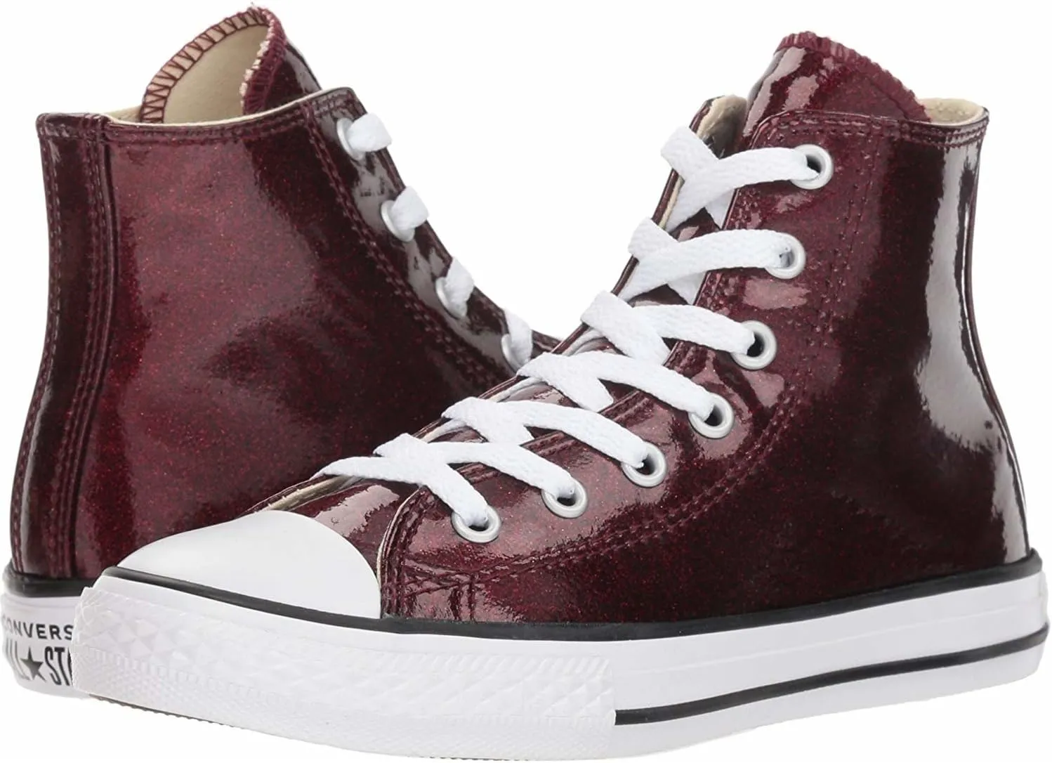Converse Unisex-Child Chuck Taylor All Star Glitter High Top Sneaker