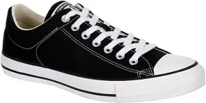 Converse Unisex Chuck Taylor High Street Canvas Sneaker - Lace up Closure Style - Black White 10