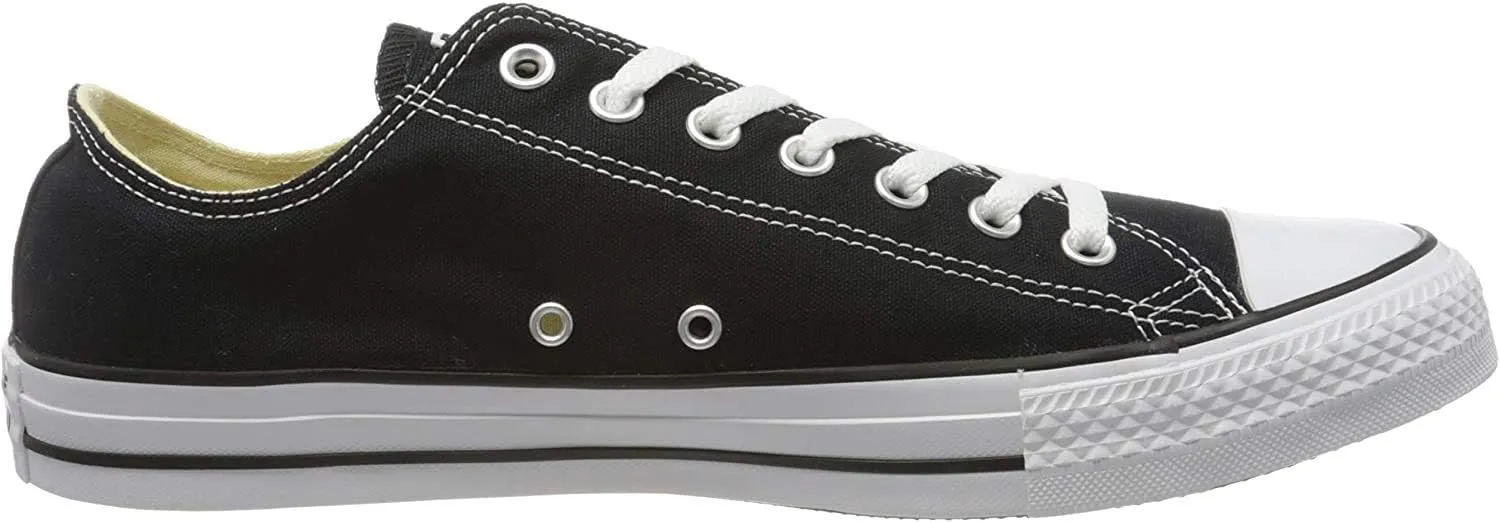 Converse Women's Chuck Taylor All Star Low Top Sneaker, Black, US-0 / Asia Size s
