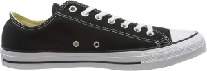 Converse Women's Chuck Taylor All Star Low Top Sneaker, Black, US-0 / Asia Size s