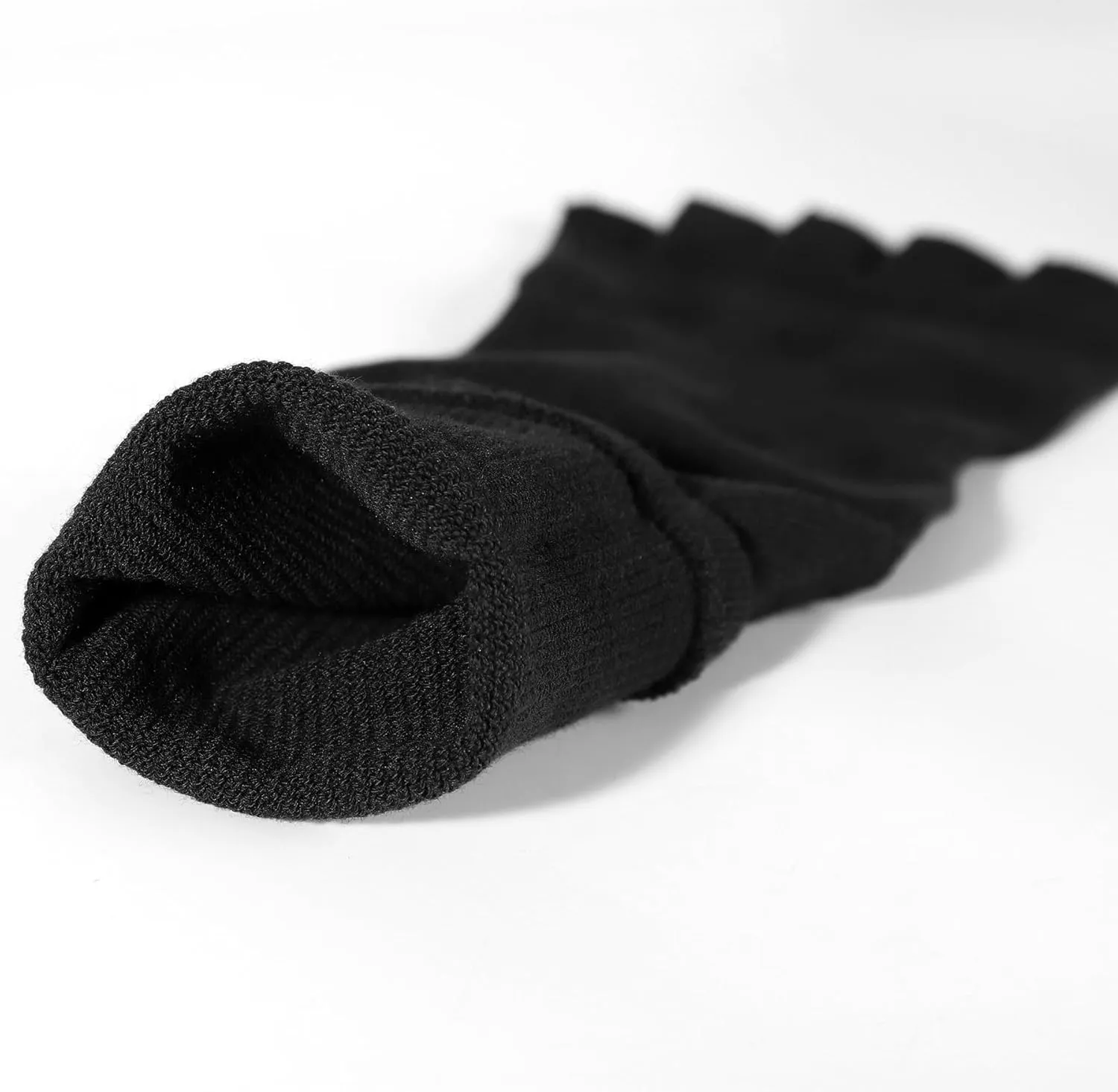 Coolmax Toe Socks for Women and Men No Show Low Cut High Performance 5 Finger Running Socks Athletic Wicking 3 Pack