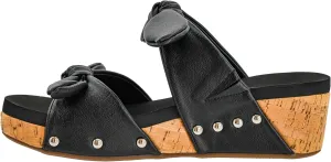Corkys Footwear Women's Sittin Pretty Wedge Sandal - 2 Inch Cushioned Wedge, Slip On Closure for Comfort & Style, Perfect for Casual & Dressy Outfits, All Day Wear