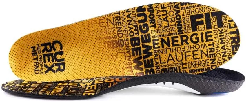 CURREX MetPad Insoles for Everyday Relief & Support – Arch Support Shoe Inserts w/Metatarsal Pads to Help Reduce Foot & Heel Pain While Walking & at Work – for Men & Women – Medium Arch, Large