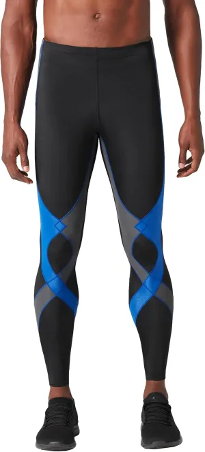 CW-X Men's Stabilyx Joint Support Compression Sports Tights, Pants for Running and Recovery