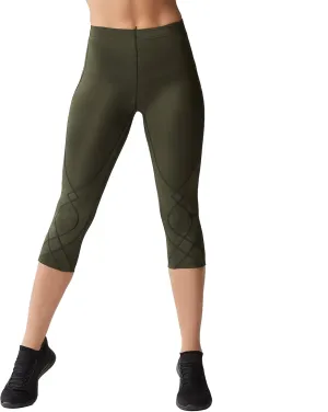 CW-X Women's Stabilyx Joint Support 3/4 Capri Compression Tight Pants