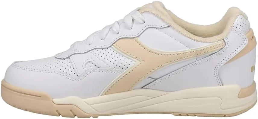 Diadora Mens Winner Lace Up Sneakers Shoes Casual - White
