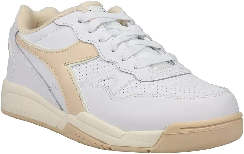 Diadora Mens Winner Lace Up Sneakers Shoes Casual - White