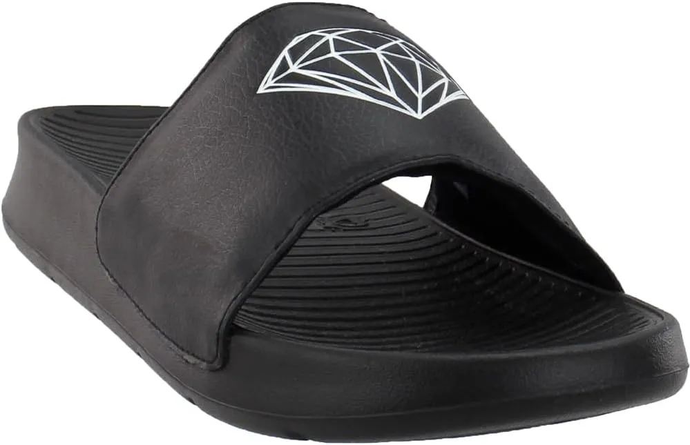 Diamond Supply Co. Mens Fairfax Slide Casual Sandals Casual - Black