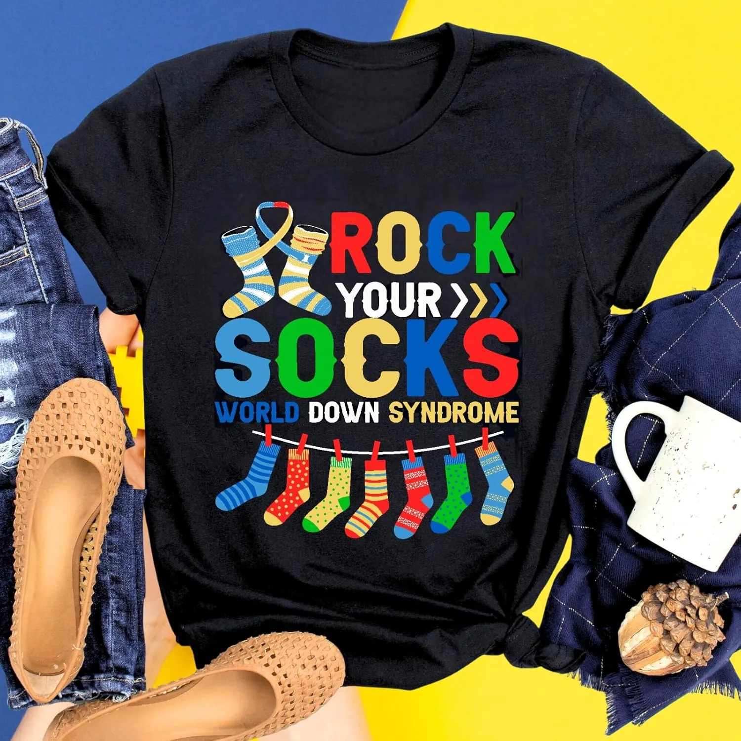 Down Syndrome Awareness Shirts for Women World Down Syndrome Day Short Sleeve T Shirt Syndrome Support Tee Top
