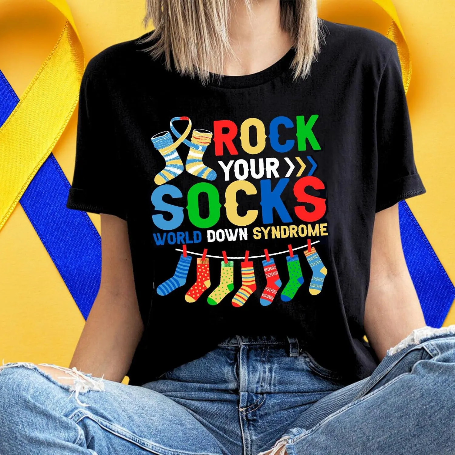 Down Syndrome Awareness Shirts for Women World Down Syndrome Day Short Sleeve T Shirt Syndrome Support Tee Top