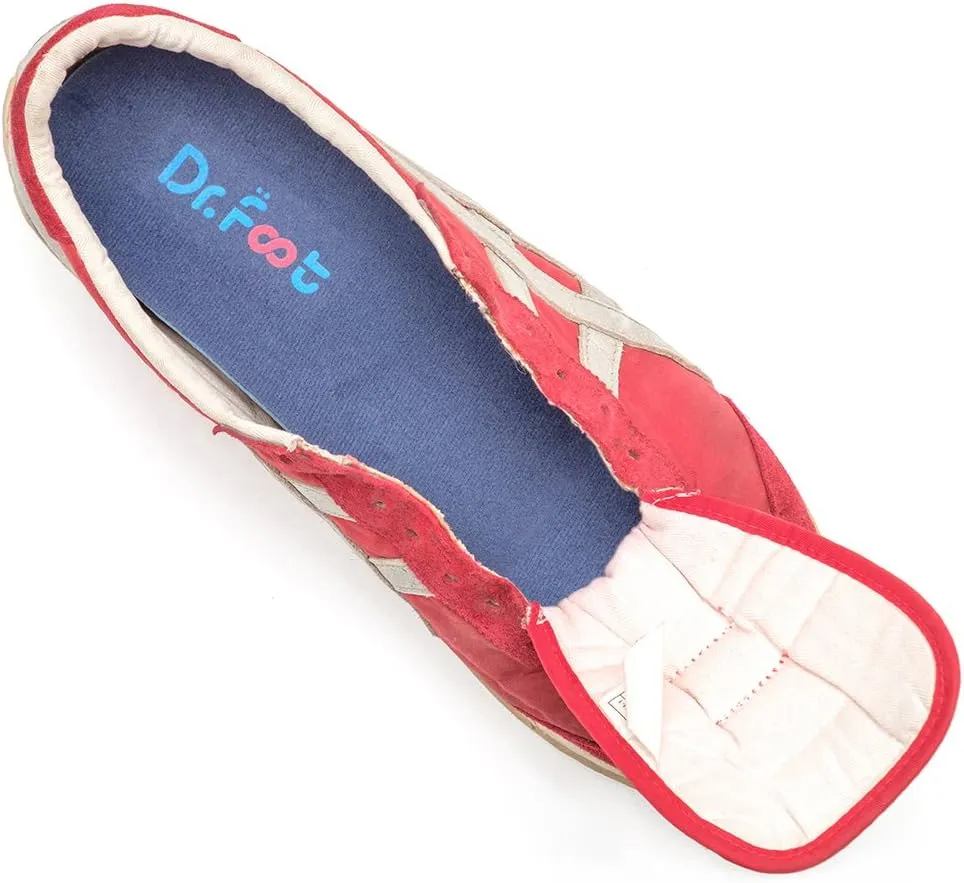 Dr. Foot's Plantar Fasciitis Insoles - Arch Support Shoe Inserts for Flat Feet, Foot & Heel Pain and Over-Pronation, Diabetic Anti-Sweat Foam for Kids Men & Women - XS