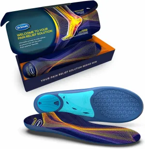 Dr. Scholl’s Plantar Fasciitis Pain Relief Orthotic Insoles, Immediately Relieves Pain: Heel, Spurs, Arch Support, Distributes Foot Pressure, 1 Pair