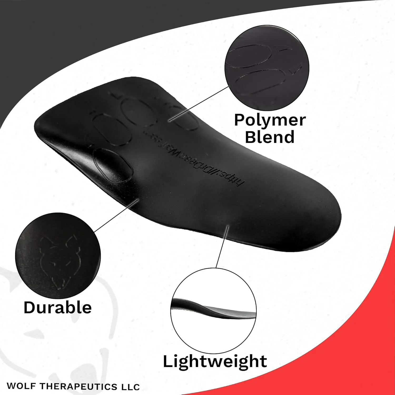 Dr. Wolf Arch Support Orthotic Inserts: Doctor Developed Plantar Fasciitis Insoles for Men, Arch Support Insoles for Women, Heel Pain and Foot Arch Supports (Wide - Men's 11, Women's 12)