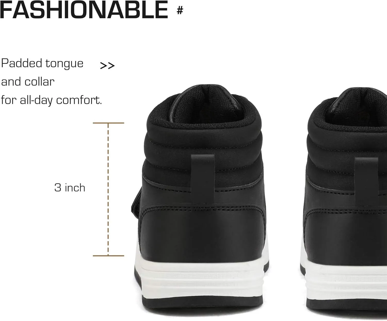 DREAM PAIRS Boys Girls High Top Sneaker LilLegends Skyhigh Basketball Shoes