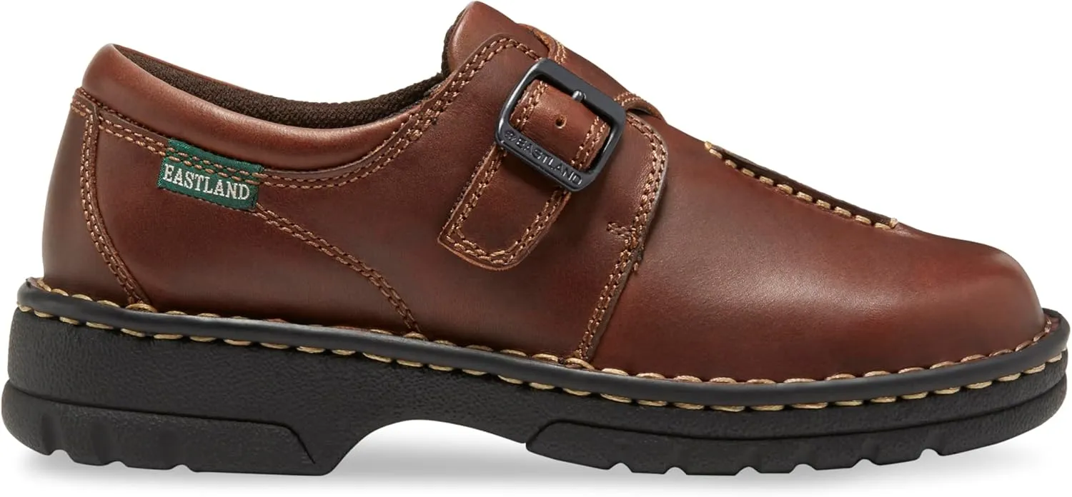 Eastland Womens Syracuse Slip-On Loafer, Brown Leather, 6