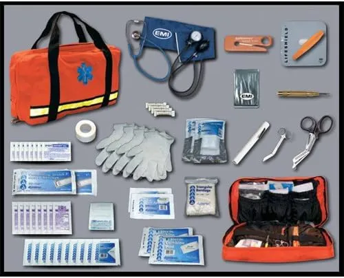 emi Flat Pac Response Kit, Navy fully stocked