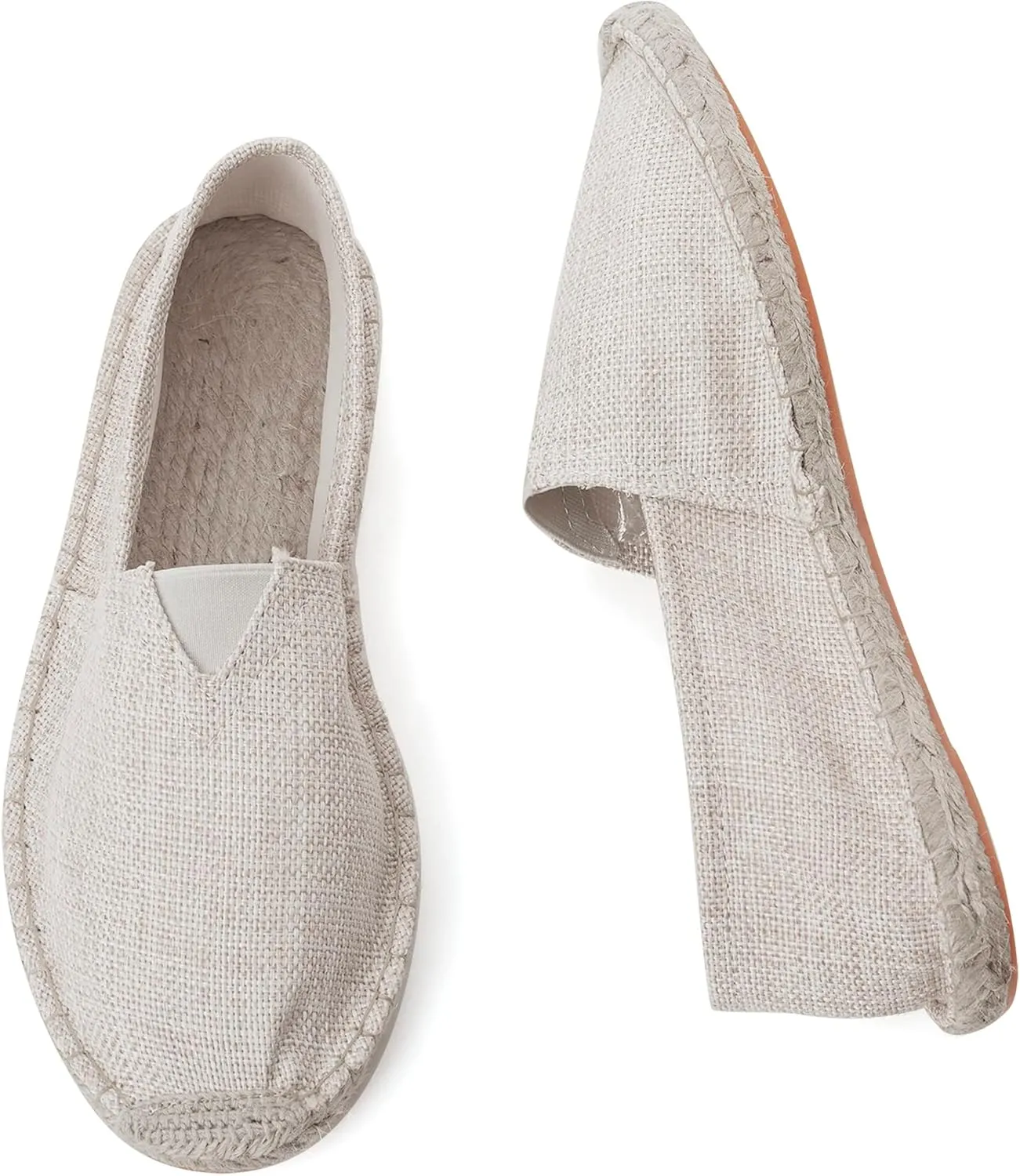 Espadrilles for Men with Flat Slip-on Fashion Casual Classic Canvas