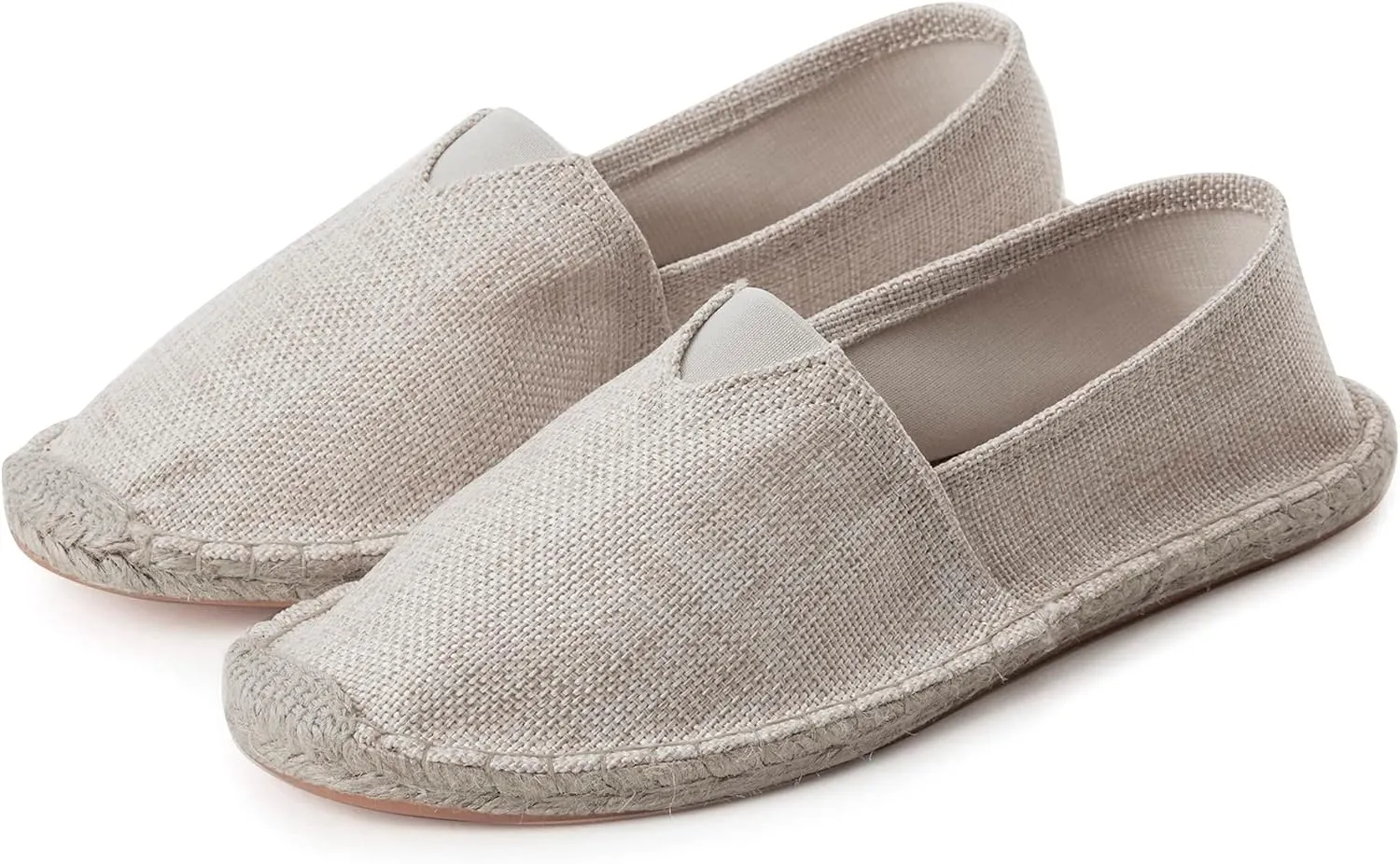 Espadrilles for Men with Flat Slip-on Fashion Casual Classic Canvas