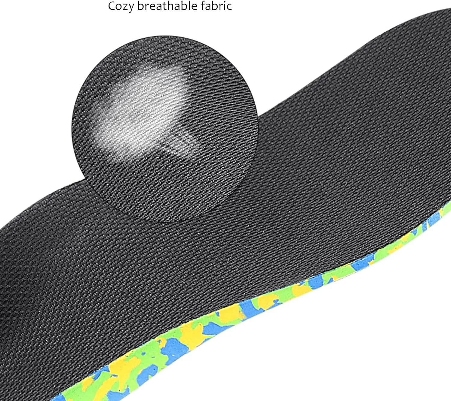 EVA Kids Flat Feet Arch Support Insoles,Plantar Fasciitis Over-pronation Orthotics Inserts,Childrens Insoles for Relieve Foot Back Hip Leg and Knee Pain - Posture Improve