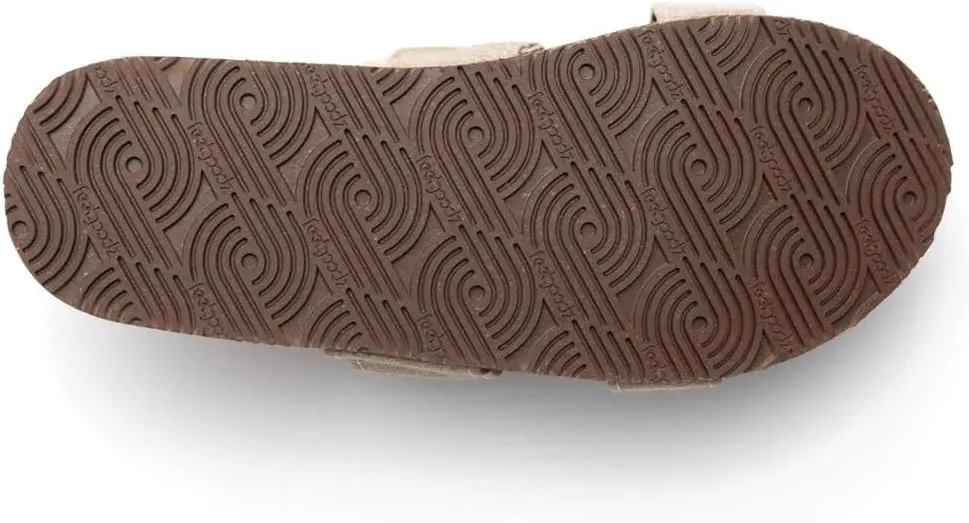 Feelgoodz Women's Zensole Vistas Natural Rubber Strap Slide Sandals