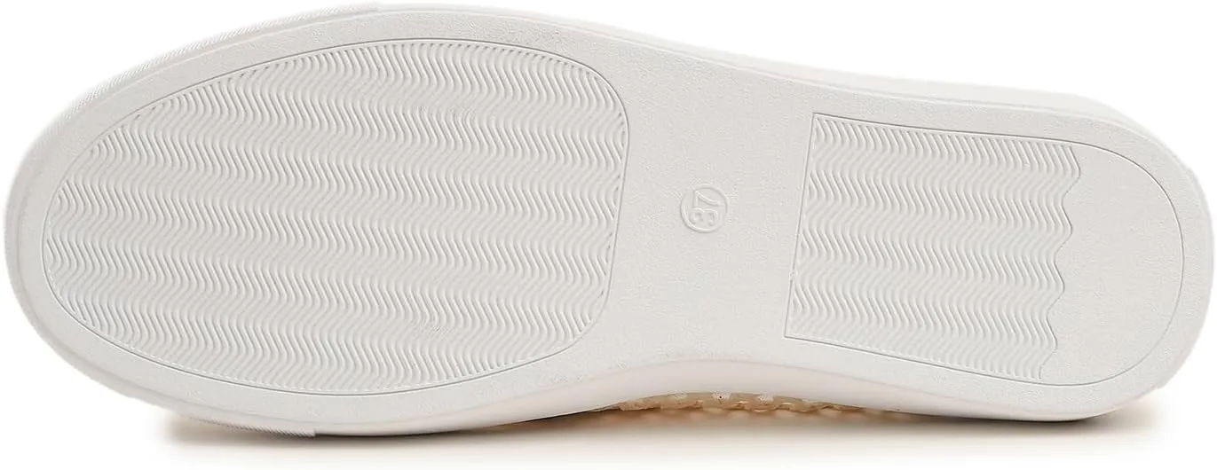 FEVERSOLE Women's Casual Slip On Sneaker Comfort Walking Loafer Flats