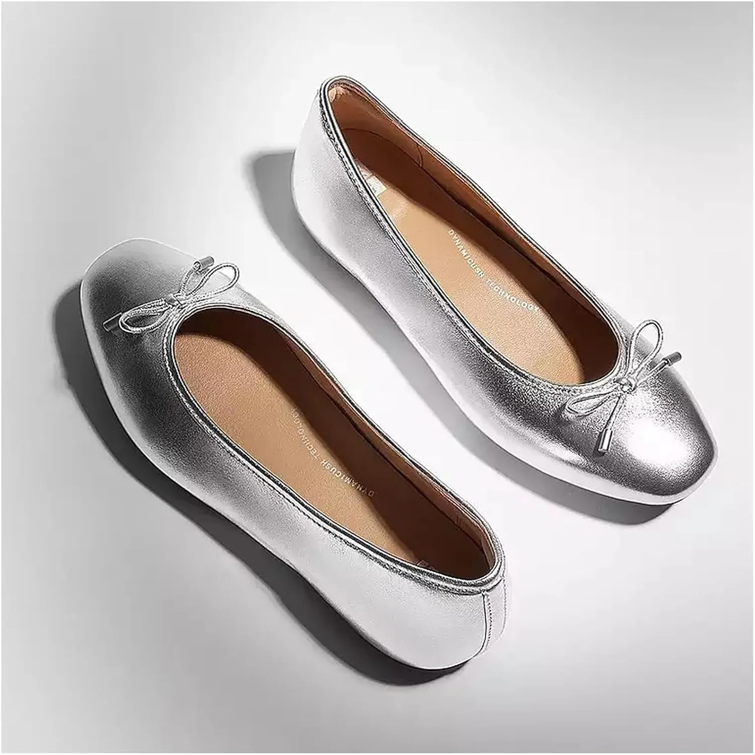 FitFlop Women's Delicato Bow Soft Leather Ballerinas Ballet Flat