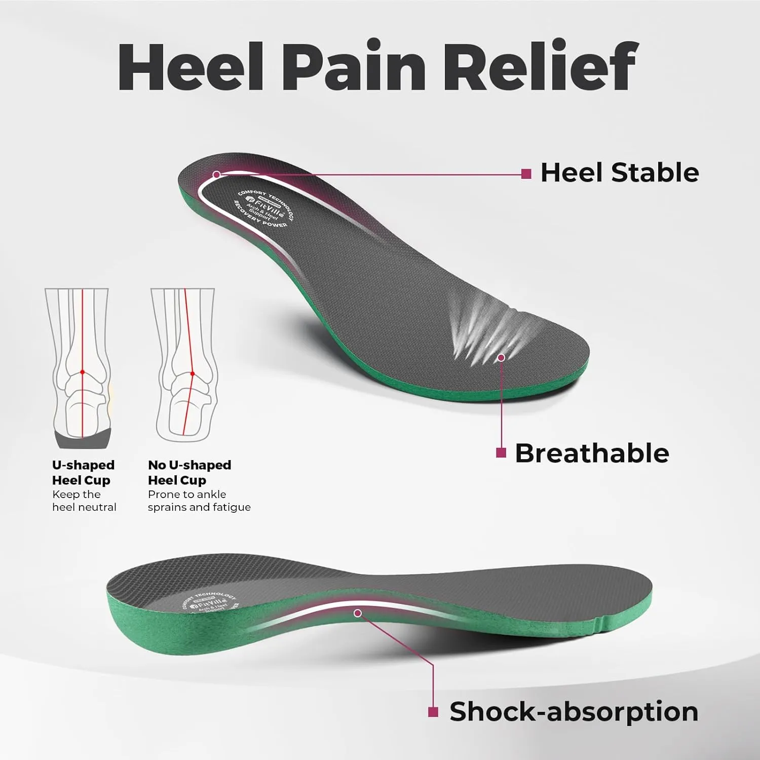 FitVille Extra Wide Walking Shoes Women Wide Width Workout Sneakers with Arch Support for Flat Feet Heel Pain Relief - Rebound Core V9