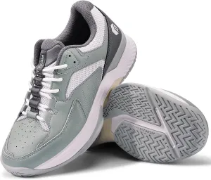 FitVille Wide Pickleball Shoes for Women Tennis Court Shoes with Arch Support for Flat Feet