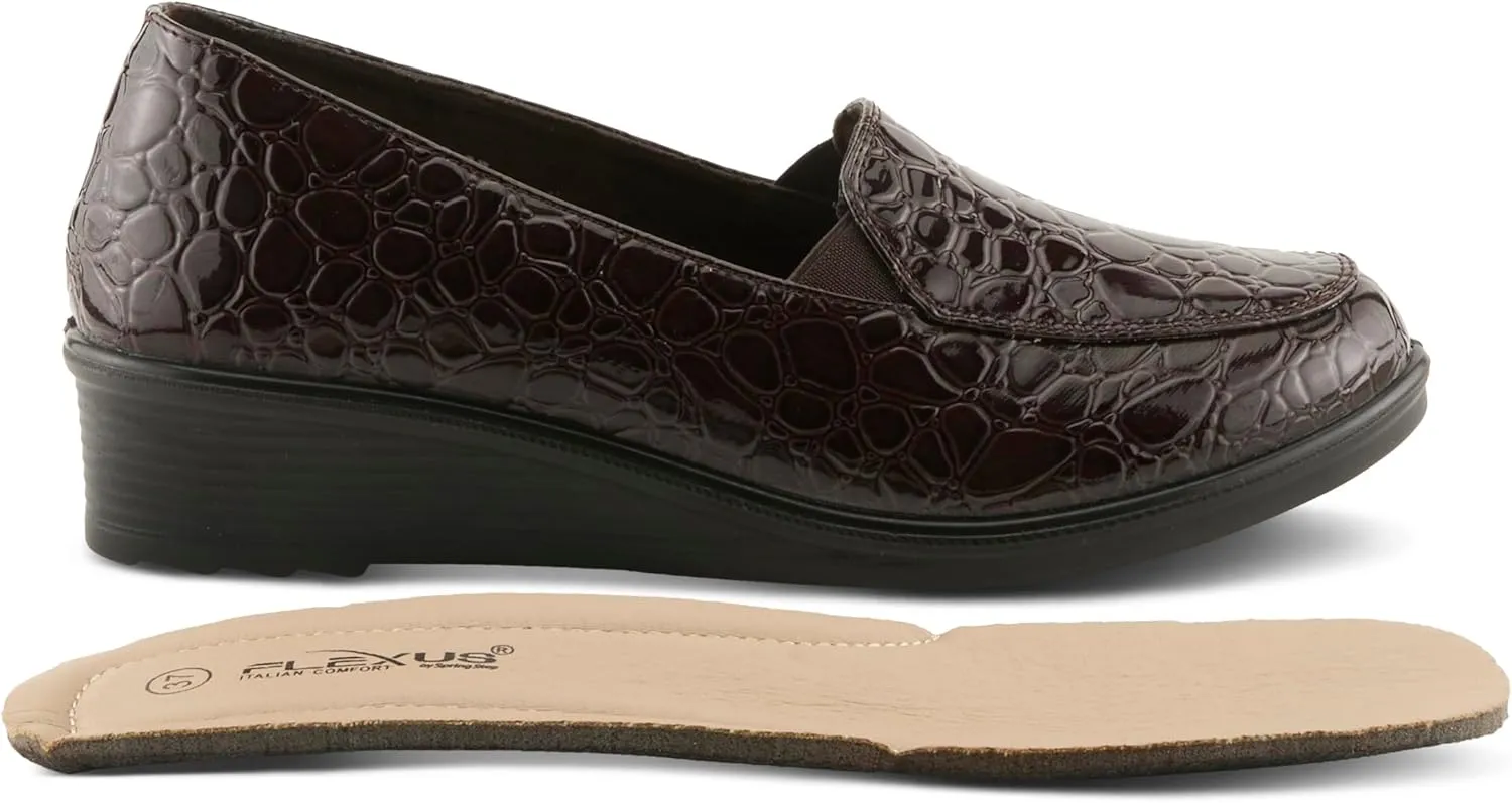 Flexus Women's Biddey Slip-On Wedge Shoe