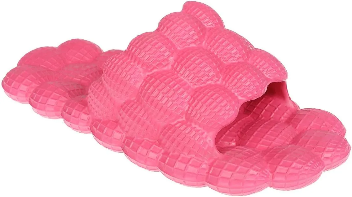 Foamwalk Women's EVA and Textured Slide Sandals - EVA Slide Sandal for Women