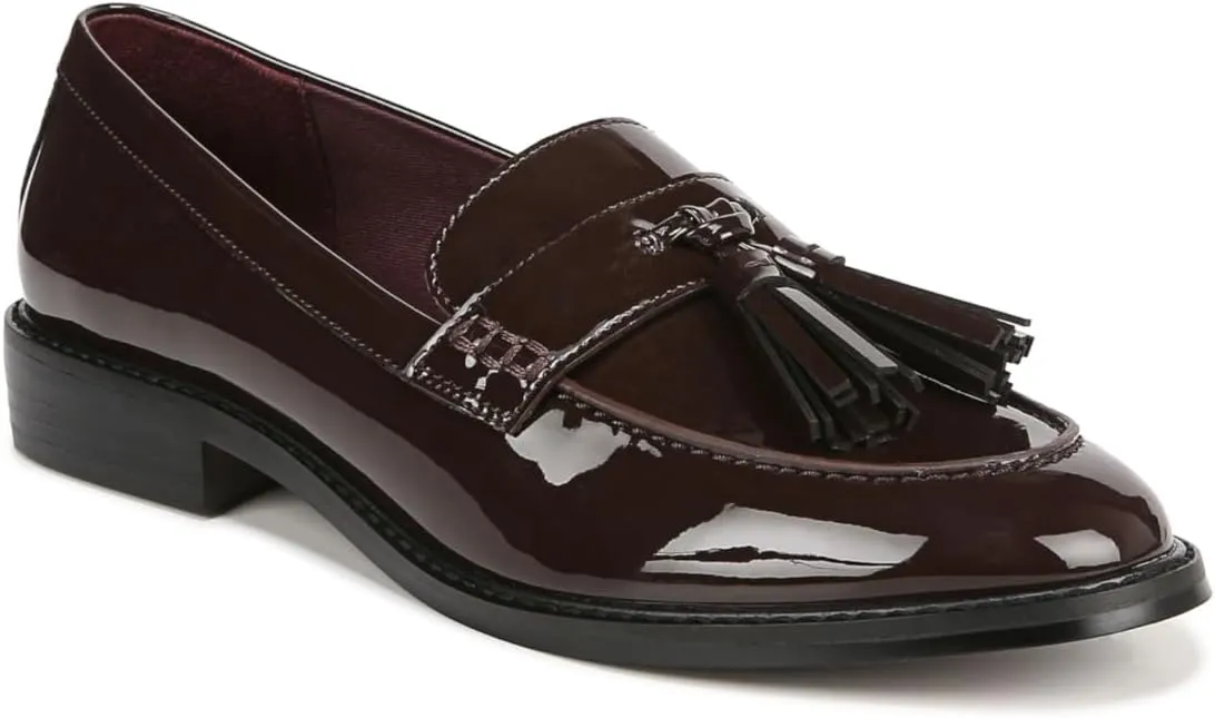 Franco Sarto womens Carolynn Low Slip on Tassel Loafers