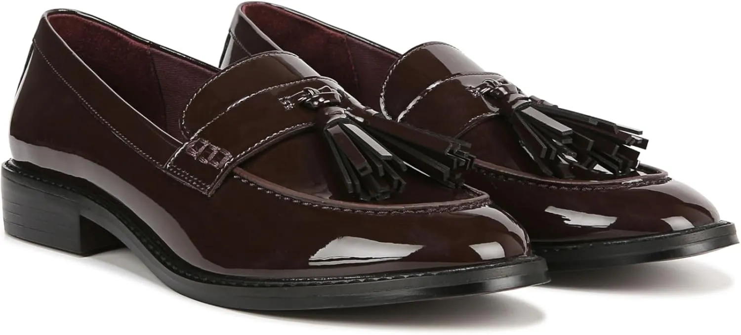 Franco Sarto womens Carolynn Low Slip on Tassel Loafers