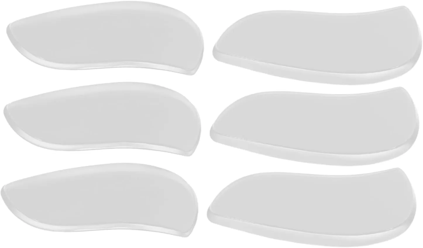 Gel Half Orthotic Heel Pads for Legs and Legs Self Adhesive Wedge Shaped Cushions for Comfort and Shock Absorption for Daily Use and Active Lifestyles