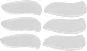 Gel Half Orthotic Heel Pads for Legs and Legs Self Adhesive Wedge Shaped Cushions for Comfort and Shock Absorption for Daily Use and Active Lifestyles