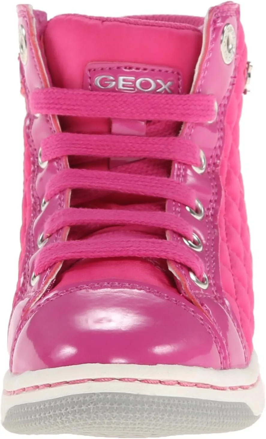 Geox Girl Jr Creamy High Top Qui Sneaker
