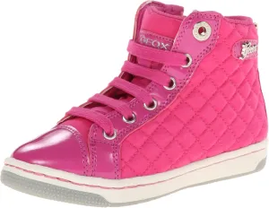 Geox Girl Jr Creamy High Top Qui Sneaker