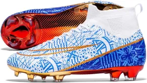 GEXECEUSS Men's Lightweight Football Cleats for Training: Boys High-Top Soccer Boots for Outdoor - Youth Professional Futsal Shoes