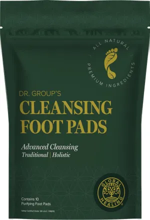 Global Healing Center - Cleaning Foot Pads - Provide Cushioning and Support for Your feet - Dr. Group's Pads