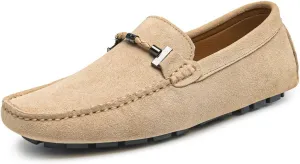 Go Tour Men's Penny Loafers Moccasin Driving Shoes Slip On Flats Boat Shoes
