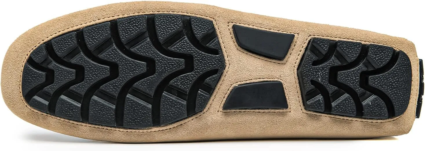 Go Tour Men's Penny Loafers Moccasin Driving Shoes Slip On Flats Boat Shoes