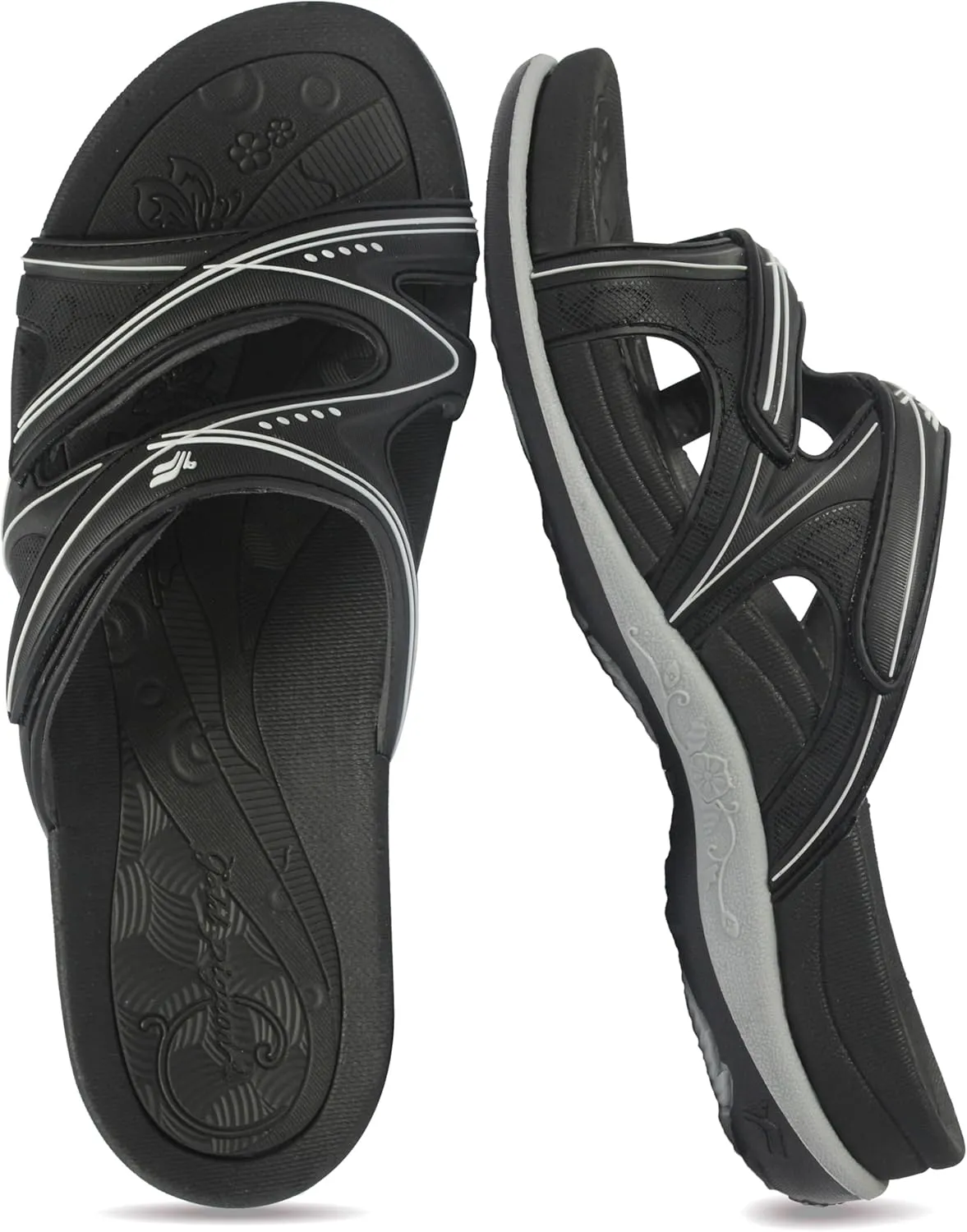 Gold Pigeon Shoes SIGNATURE Comfort Walking Ergonomic Slides Sandals for Women